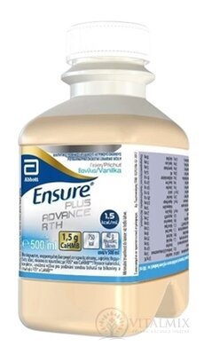 Ensure PLUS ADVANCE RTH vanilková příchuť 1x500 ml