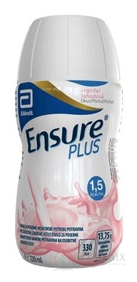 Ensure PLUS jahodová příchuť 4x220 ml