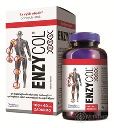 ENZYCOL DNA cps 100 + 40 zdarma (140 kapslí) – Regenerace kloubů, svalů a šlach s Cleanup™ komplexem