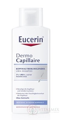 Eucerin DermoCapillaire 5% Urea šampon pro suchou pokožku 1x250 ml