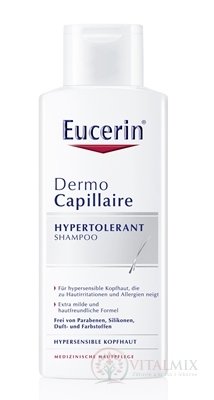 Eucerin DermoCapillaire Hypertolerantný šampon na citlivou a alergickou pokožku 1x250 ml