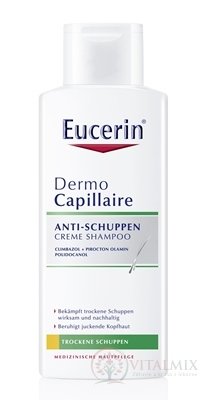 Eucerin DermoCapillaire šampon proti suchým lupům 1x250 ml