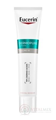 Eucerin DERMOPURE CLINICAL 10% peeling noční, pleť se sklonem k akné 1x40 ml