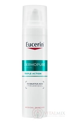 Eucerin DERMOPURE CLINICAL Fluid trojitý účinek pleť se sklonem k akné 1x40 ml