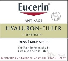 Eucerin HYALURON-FILLER + elasticita denní krém SPF 15, 1x50 ml