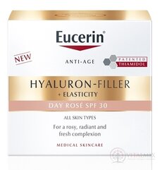 Eucerin HYALURON-FILLER+ELASTICITY Rose SPF30 denní krém 1x50 ml