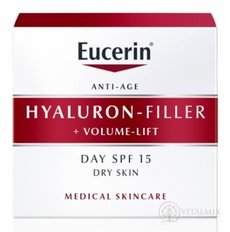 Eucerin HYALURON-FILLER + Volume-Lift Denní krém Anti-Age, pro suchou pleť 1x50 ml