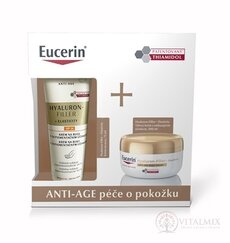 Eucerin Kazeta HYALURON-FILLER+ELASTICITY Body krém na ruce 75 ml + tělový krém omlazující 200 ml (akce 2024) 1x1 set