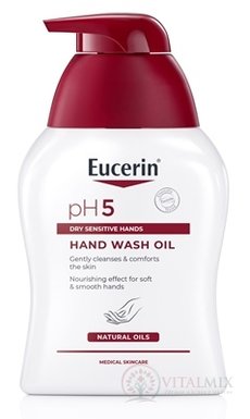 Eucerin pH5 MYCÍ OLEJ NA RUCE pro citlivou pokožku 1x250 ml