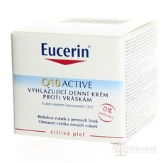 Eucerin Q10 ACTIVE denní krém proti vráskám vyhlazující na citlivou pokožku 1x50 ml