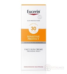 Eucerin SUN SENSITIVE PROTECT SPF 30 krém na obličej vysoko ochranný na opalování 1x50 ml