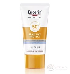 Eucerin SUN SENSITIVE PROTECT SPF 50+ krém na obličej vysoko ochranný na opalování 1x50 ml