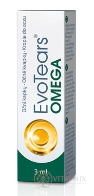 EvoTears Omega oční kapky 1x3 ml