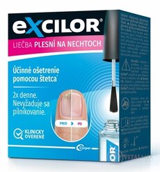 Excilor lak pro léčbu plísňových infekcí nehtů (inov. 2024) 1x3,3 ml