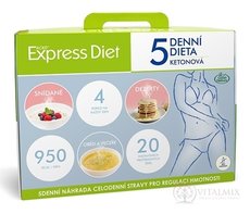 EXPRESS DIET 5 denní dieta Proteinová 950 kcal/den instantní jídla, sáčky 1x20 ks