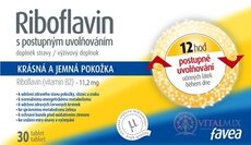FAVEA Riboflavin tbl 1x30 ks