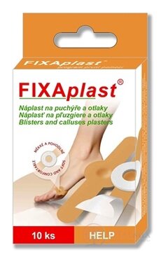 FIXAplast HELP náplast na puchýře a otlaky 1x10 ks