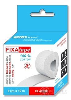 FIXAtape CLASSIC ATHLETIC bavlněná tejpovací páska 5 cm x 10 m 1x1 ks