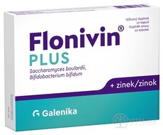 Flonivin PLUS cps (Saccharomyces + Bifidobacterium + zinek) 1x10 ks