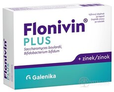Flonivin PLUS cps (Saccharomyces + Bifidobacterium + zinek) 1x30 ks
