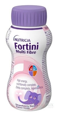 Fortini Multi Fibre pro děti výživa s jahodovou příchutí 1x200 ml