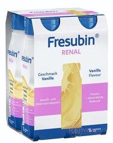 Fresubin Renal sol (příchuť vanila) 4x200 ml (800ml)