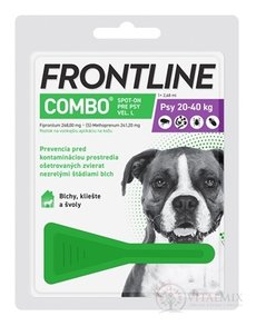 FRONTLINE Combo Spot-On pro psy L sol (na kůži, psy 20-40 kg) 1x2,68 ml