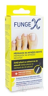 FungeX Přípravek na mykózu nehtů léčivý lak na nehty 1x5 ml