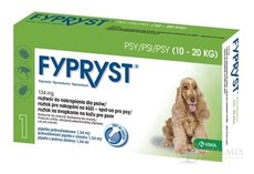 FYPRYST 134 mg PSY 10-20 KG roztok pro kapání na kůži pro psy (pipeta) 1x1,34 ml