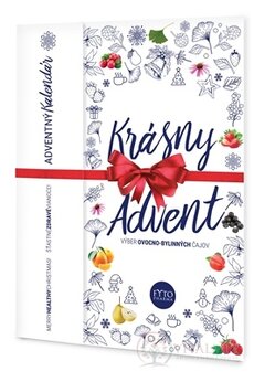 FYTO ADVENTNÍ Kalendář - Krásný Advent výběr ovocně-bylinných čajů, 12 druhů, nálevové sáčky 1x24 ks, 1x1 set