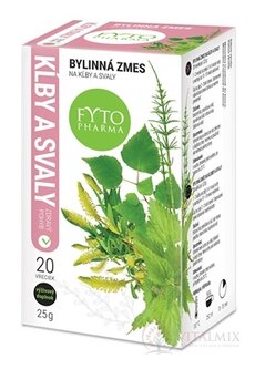 FYTO Bylinná směs NA KLOUBY A SVALY (původně čaj) 20x1,25 g (25 g)