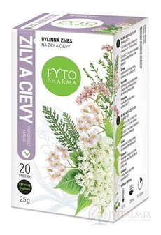 FYTO Bylinná směs NA ŽÍLY A CÉVY 20x1,25 g (25 g)