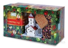 FYTO Dárková kazeta Vánoce Vánoční čaj: sypaný 100 g + porcovaný 20x2 g (40 g) + dekorace kostelík, 1x1 set