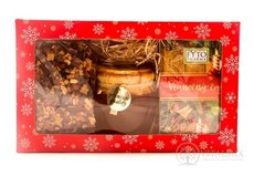 FYTO Dárková kazeta Vánoce Vánoční čaj: sypaný 100 g + porcovaný 20x2 g (40 g) + med 250 g, 1x1 set