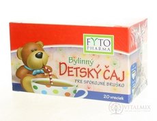 FYTO DĚTSKÝ ČAJ PRO spokojené bříško bylinný 20x1 g (20 g)