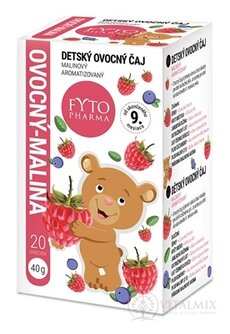 FYTO DĚTSKÝ ovocný čaj MALINA aromatizovaný 20x2 g (40 g)