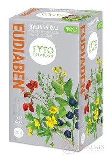 FYTO EUDIABEN diabetické ČAJ 20x1 g (20 g)