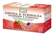 FYTO JAHODA &amp; ECHINACEA ovocno-bylinný čaj 20x2 g (40 g)