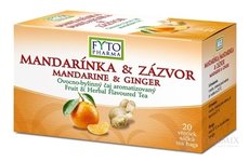 FYTO MANDARINKA &amp; ZÁZVOR ovocno-bylinný čaj 20x2 g (40 g)