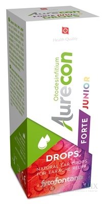 Fytofontana Aurecon drops forte Junior ušní kapky 1x10 ml s obsahem rostlinných extraktů