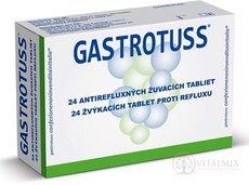 Gastrotuss tablety žvýkací antirefluxní 1x24 ks