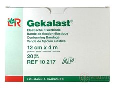 GEKALAST HYDROF. ELAST. FIXAČNÍ OBVAZ 12cmx4m 1x20 ks