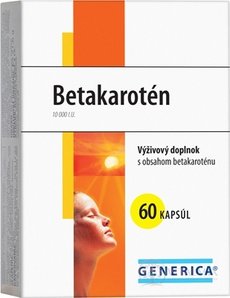 GENERICA Betakaroten cps 1x60 ks