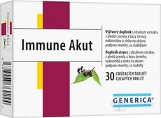 GENERICA Immune Akut cucavé tablety tbl 1x30 ks