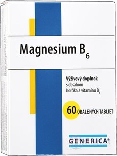 GENERICA Magnesium B6 tbl 1x60 ks