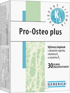 GENERICA Pro-Osteo plus tbl flm 1x30 ks