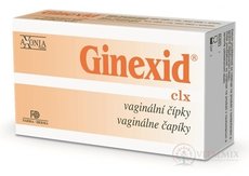 GINEXID vaginální čípky sup vag 10x2 g