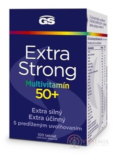 GS Extra Strong Multivitamin 50+ tbl 1x100 ks