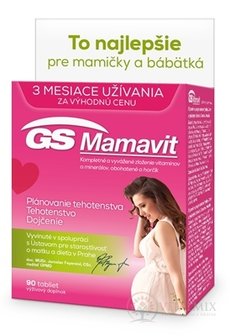 GS Mamavit tbl (3 měsíce užívání za výhodnou cenu) 1x90 ks