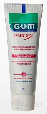 GUM zubní gel PAROEX (CHX 0,12%) 1x75 ml